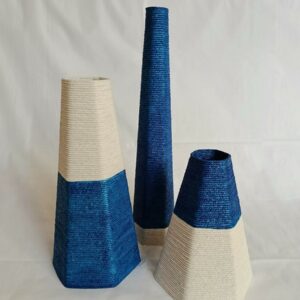 Vases Hédrane Bleu