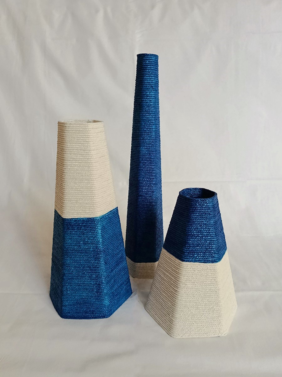 Vases Hédrane Bleu – Image 1