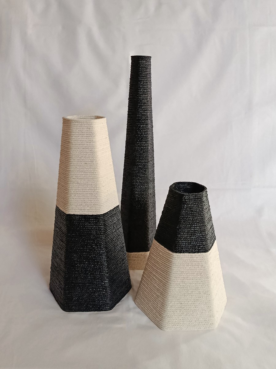 Vases Hédrane Noir – Image 1