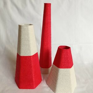 Vases Hédrane Rouge