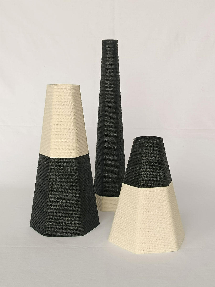 Vases Hédrane Noir – Image 1