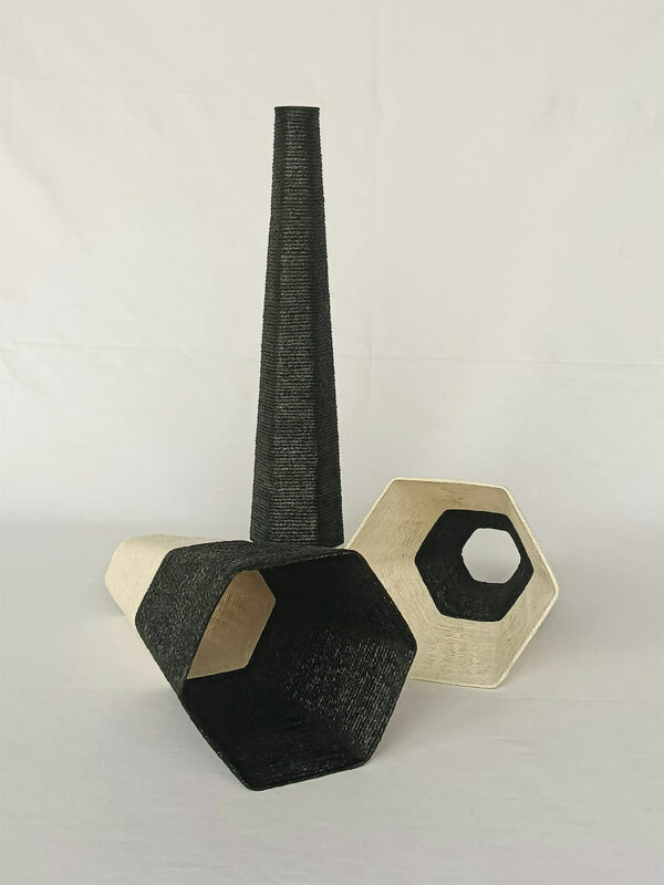 Vases Hédrane Noir – Image 2