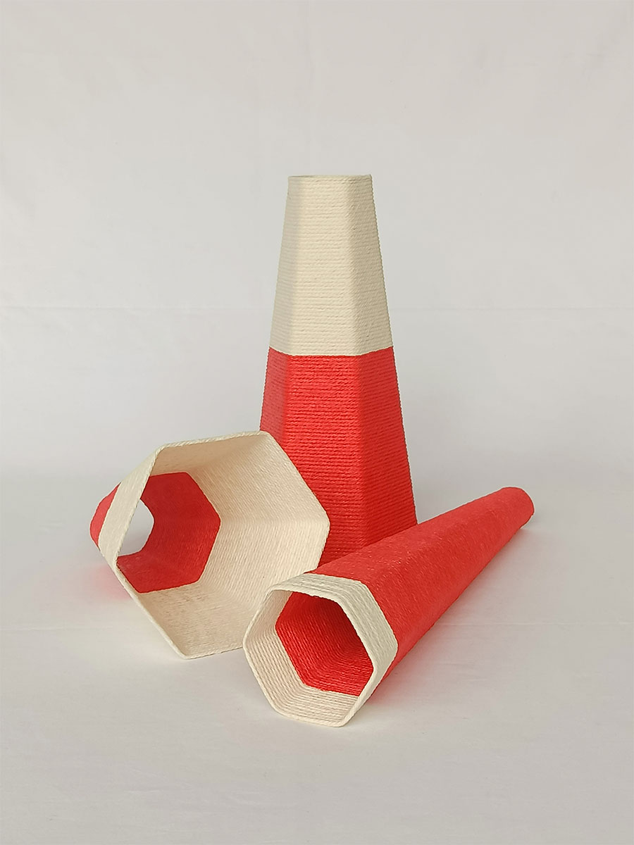 Vases Hédrane Rouge – Image 2